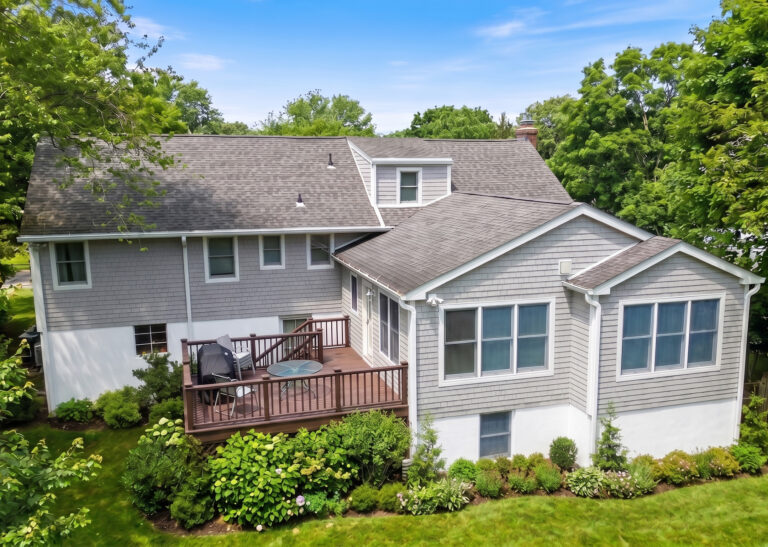 Scarsdale, Westchester County NY – James Hardie Shingles Cedarmill, Andersen 400 Series Double Hung Windows